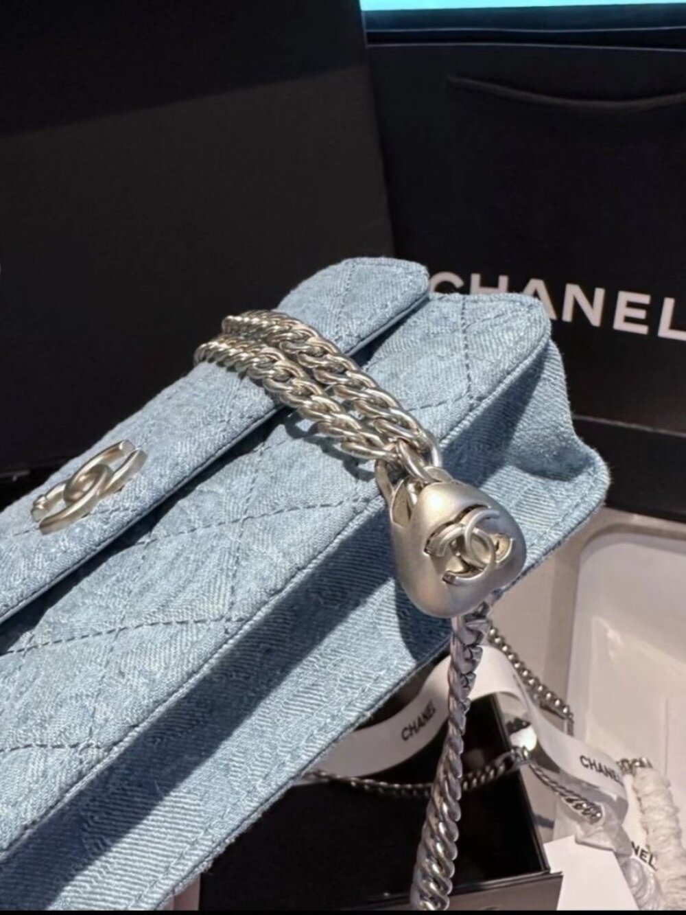 Pre-owned CHANEL Shoulder Bag Crossbody Bag Versatile Fashion Mini Bag - Picture 4 of 5